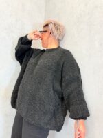 Pull oversize bouclette grande taille – Image 6