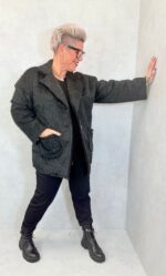 Veste effet poils longs – Grande Taille – Image 3