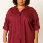 Chemise fluide oversize grande taille