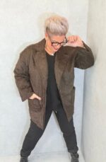 Veste effet poils longs – Grande Taille – Image 10