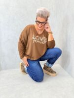 Pull imprimé "LOVE forever" – Grande Taille🇮🇹 – Image 3