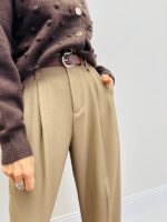 Pantalon Droit avec ceinture intégrée – Image 4