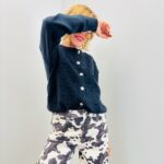 Gilet à Boutons Dorés