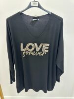 Pull imprimé "LOVE forever" – Grande Taille🇮🇹 – Image 7