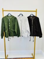 Veste en Velours zippée – Image 2