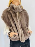 Gilet Sans Manches effet Fausse fourrure – Image 11