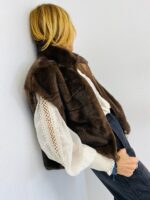 Gilet Sans Manches effet Fausse fourrure – Image 4