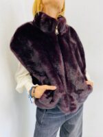 Gilet Sans Manches effet Fausse fourrure – Image 8