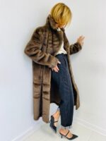 Manteau Long Fausse fourrure – Image 3