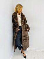 Manteau Long Fausse fourrure – Image 6