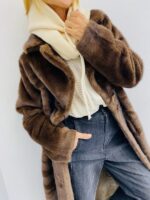 Manteau Long Fausse fourrure – Image 10