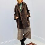 Manteau Droit en laine