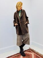 Manteau Droit en laine