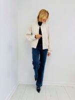 Veste Matelassée en Panne de velours – Image 7