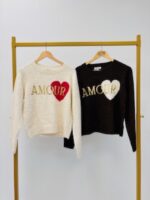 Pull Doux motif “AMOUR” – Image 2