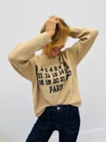 Pull Imprimé chiffres “PARIS” – Image 8