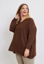 Pull grande taille coupe oversize – Image 2