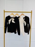 Pull en Laine avec Nœud au dos – Image 12