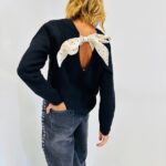 Pull en Laine avec Nœud au dos