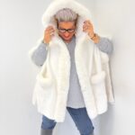 Cape fausse fourrure