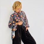 Chemise Fluide Imprimé Floral graphique