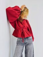 Blouse à manches bouffantes – Image 8