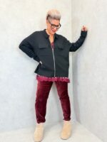 Gilet zippé maille fine à poches – Image 5