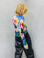 Pull Imprimé Fleurs et Papillons – Maille douce et éclatante – Image 3