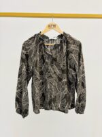 Blouse Imprimée feuillage – Élégance fluide et naturelle – Image 2