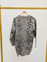 Robe Motif Léopard – Coupe Droite & Style Félin – Image 2