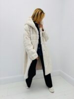 Manteau Long en fausse fourrure – Image 8