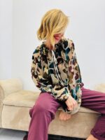 Blouse Imprimé velours – Fabrication italienne – Image 4