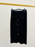 Jupe maille boutonnée – Marque VALENTYNE (Exclusivité) 🖤 – Image 4