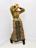 Jupe Satinée Imprimée – Marque ANGE – Image 4