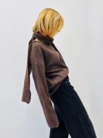 Pull Doux avec écharpe intégrée – Esprit cocoon chic – Image 3