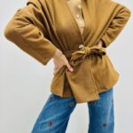 Veste Ceinturée en maille