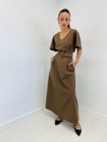 Robe Ceinturée fabrication française – Image 7