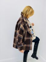 Manteau Laine mélangée à carreaux – Esprit cocoon chic 🇮🇹 – Image 7