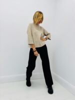 Pull col Montant manches 3/4 – Marque VALENTYNE – Image 3