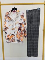 Chemise Imprimée chevaux – Élégance originale signée LM MUMU – Image 2