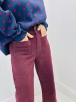 Pantalon Large Flare rétro chic – Image 4
