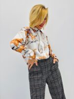 Chemise Imprimée chevaux – Élégance originale signée LM MUMU