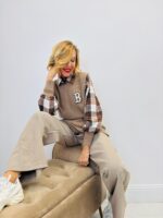 Top Trompe-l’œil effet chemise – Élégance casual par LM LULU – Image 4