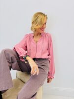 Blouse Légère à Détails ajourés