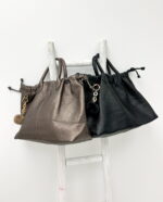 Sac à Main effet cuir grainé avec mini bag – Image 2