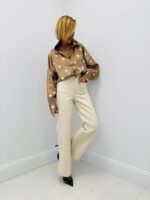 Pantalon Large Flare rétro chic – Image 7