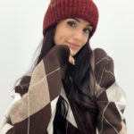 Bonnet Doublé en maille côtelée – Chaleur & confort d’hiver