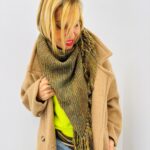 Écharpe Tissée Douceur laine & viscose