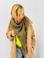 Écharpe Tissée Douceur laine & viscose