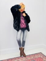 Veste à Capuche en fausse fourrure – Image 4